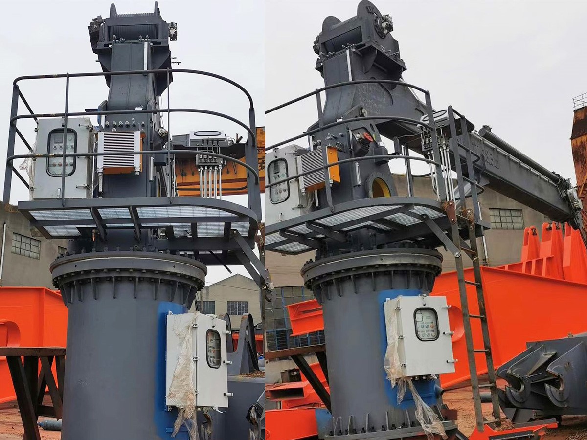 marine telescopic deck crane marine telescopic deck crane