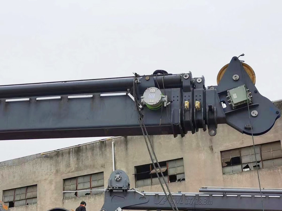 marine telescopic deck crane marine telescopic deck crane