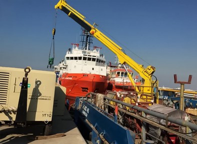 marine telescopic deck crane marine telescopic deck crane